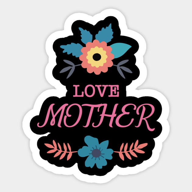 Love Mother Love Flower Sticker by Shizu